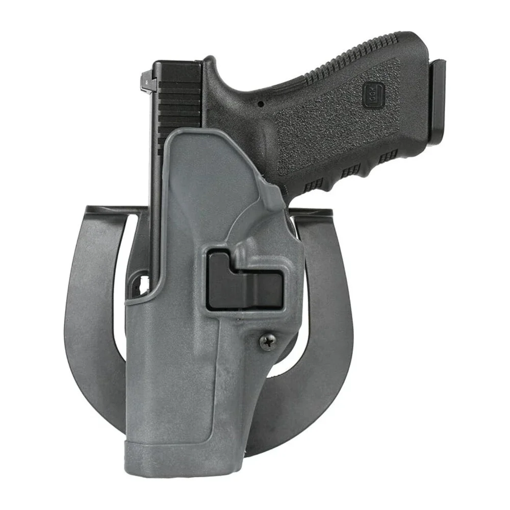 Blackhawk 413501BK-L Serpa Sportster Holster Gray L/H for Glock 26/27/33 FLW085